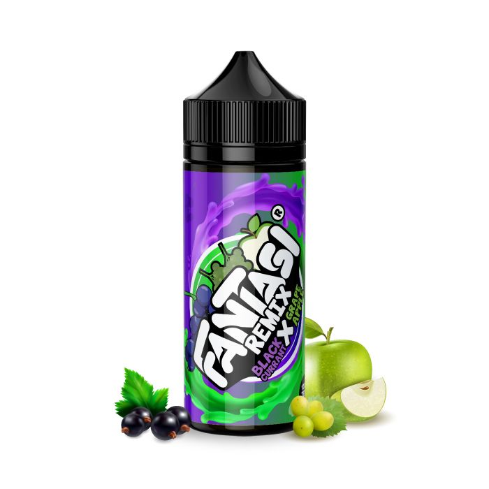 593986 Blackcurrant X Grape Apple 70/30 E Liquid Fantasi